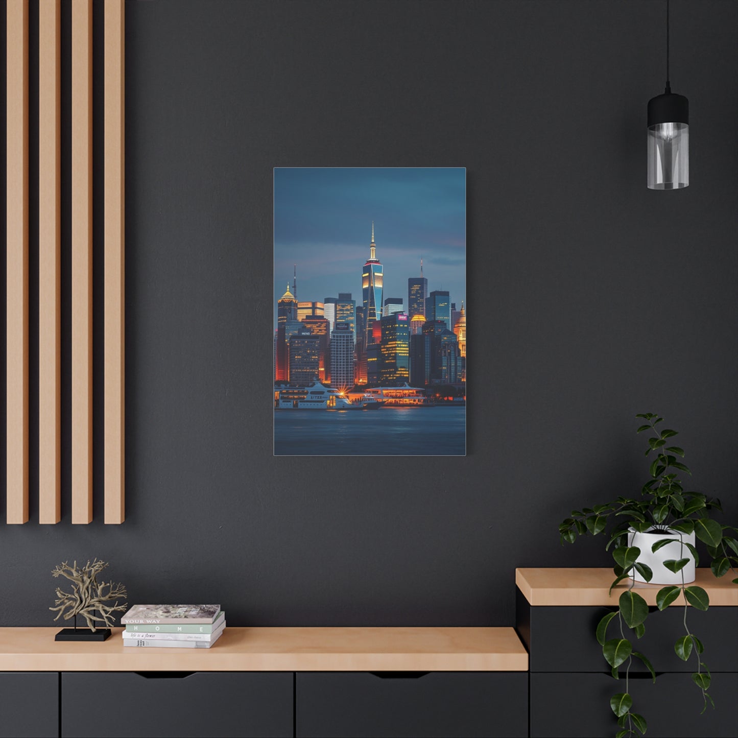 Supreme City Skylines Art Beautiful Collection Wall Art & Canvas Print