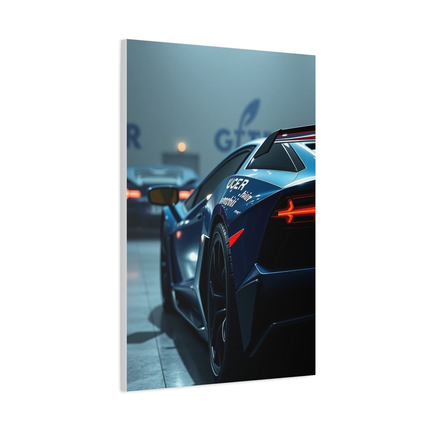 Lamborghini Art Supreme Canvas Wall Art & Canvas Print