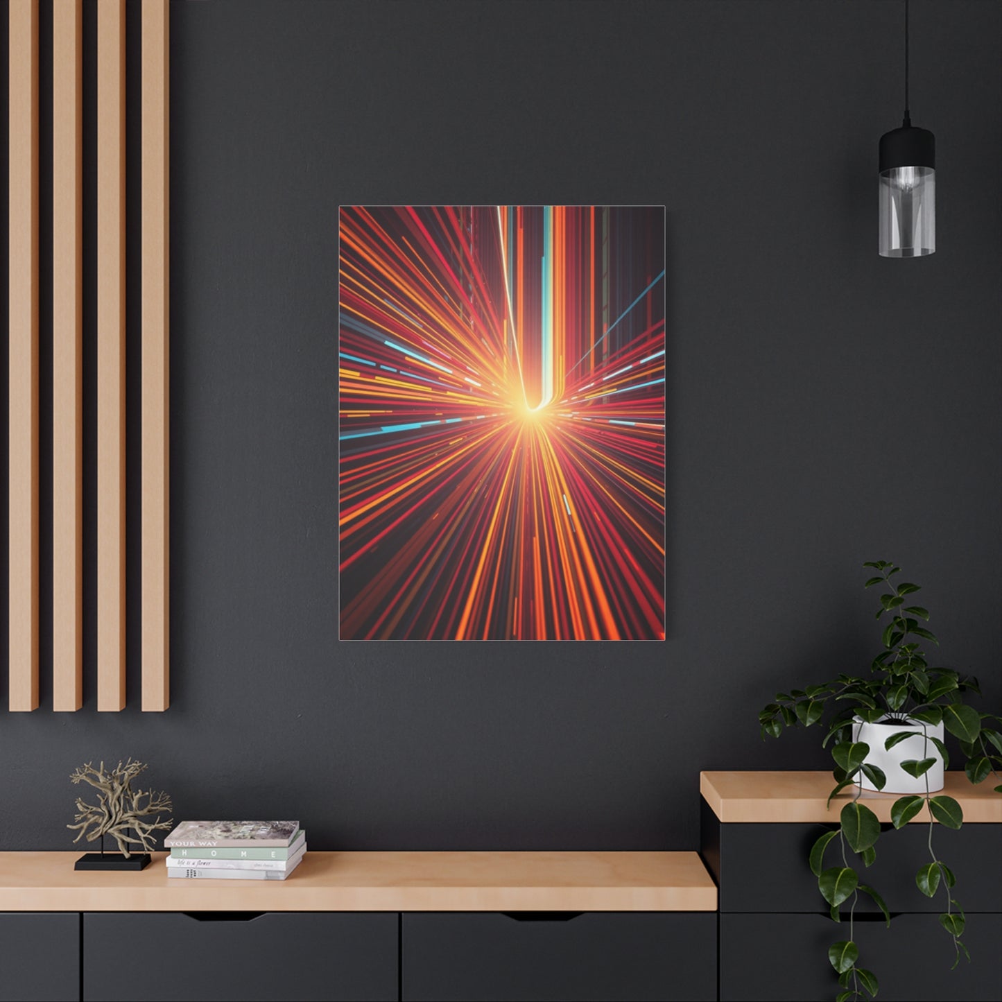 Elite Linear Abstract Art Vision Wall Art & Canvas Print