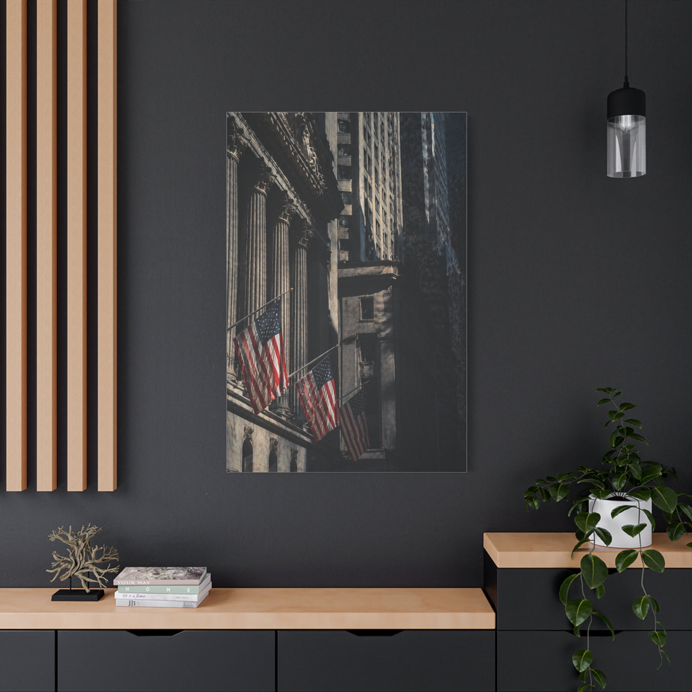 Financial District Architectural Study Wall Art & Canvas Print