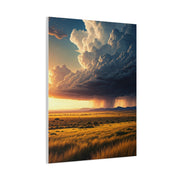 Storm Horizon Over Savannah Plains Wall Art & Canvas Prints