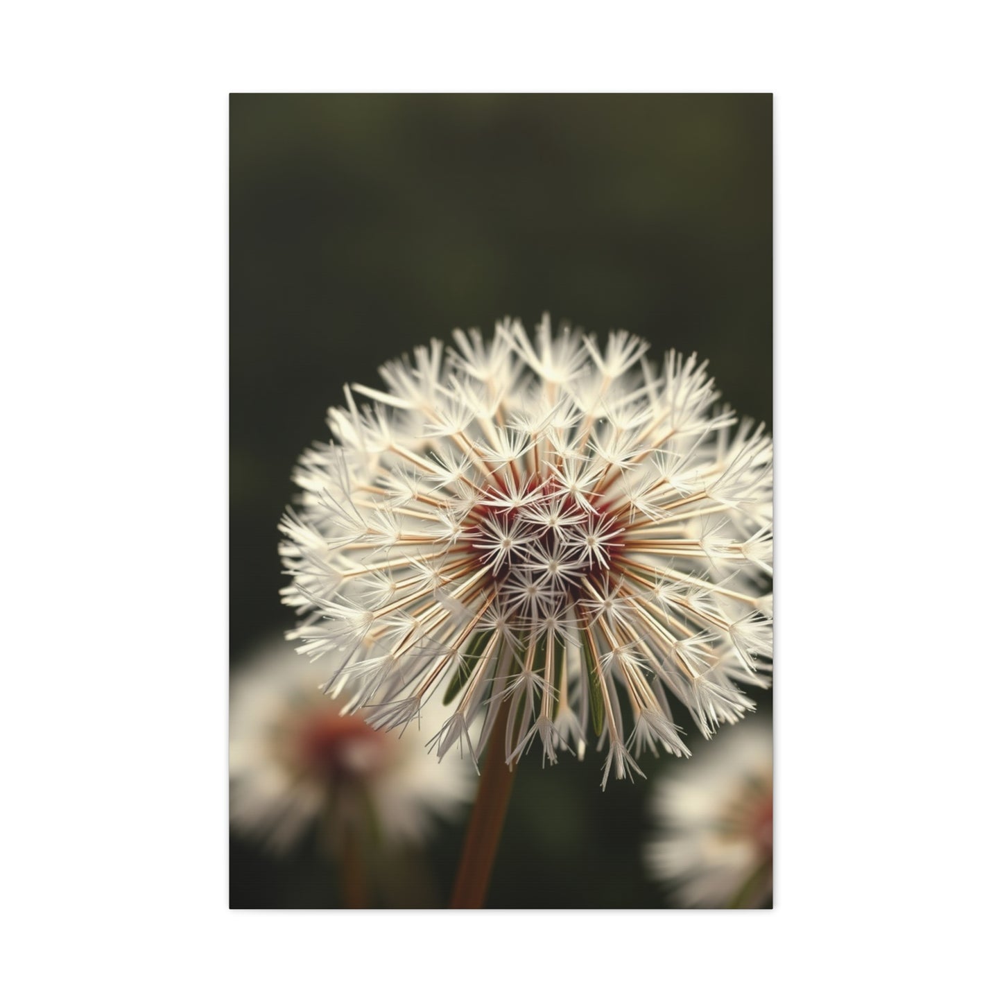 Dandelion Flower Art Supreme Canvas Wall Art & Canvas Print
