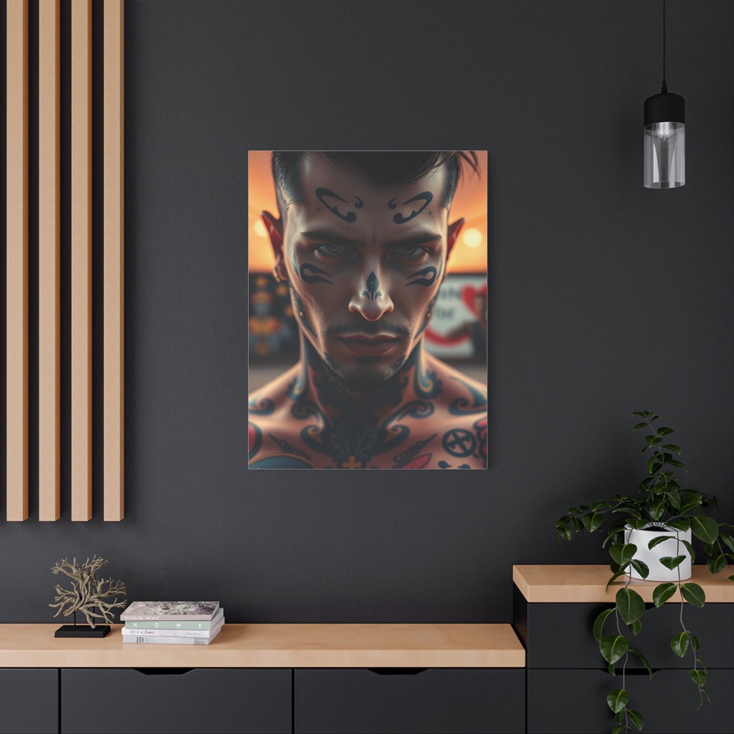 Supreme Tattoo Parlor Art Beautiful Collection Wall Art & Canvas Print