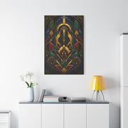 Neo Art Deco Jewel Geometry Wall Art & Canvas Print