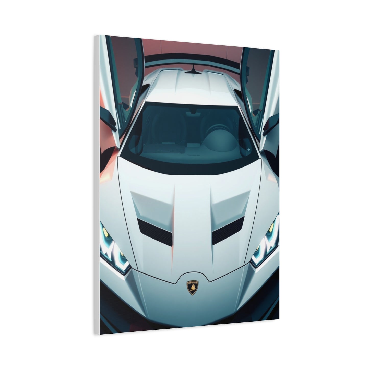 Elite Lamborghini Art Vision Wall Art & Canvas Print