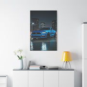 Ford Mustang Dark Horse Rooftop Parking Garage Wall Art & Canvas Prints