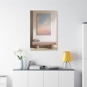 Soft Horizon Spa Waiting Room Wall Art & Canvas Print