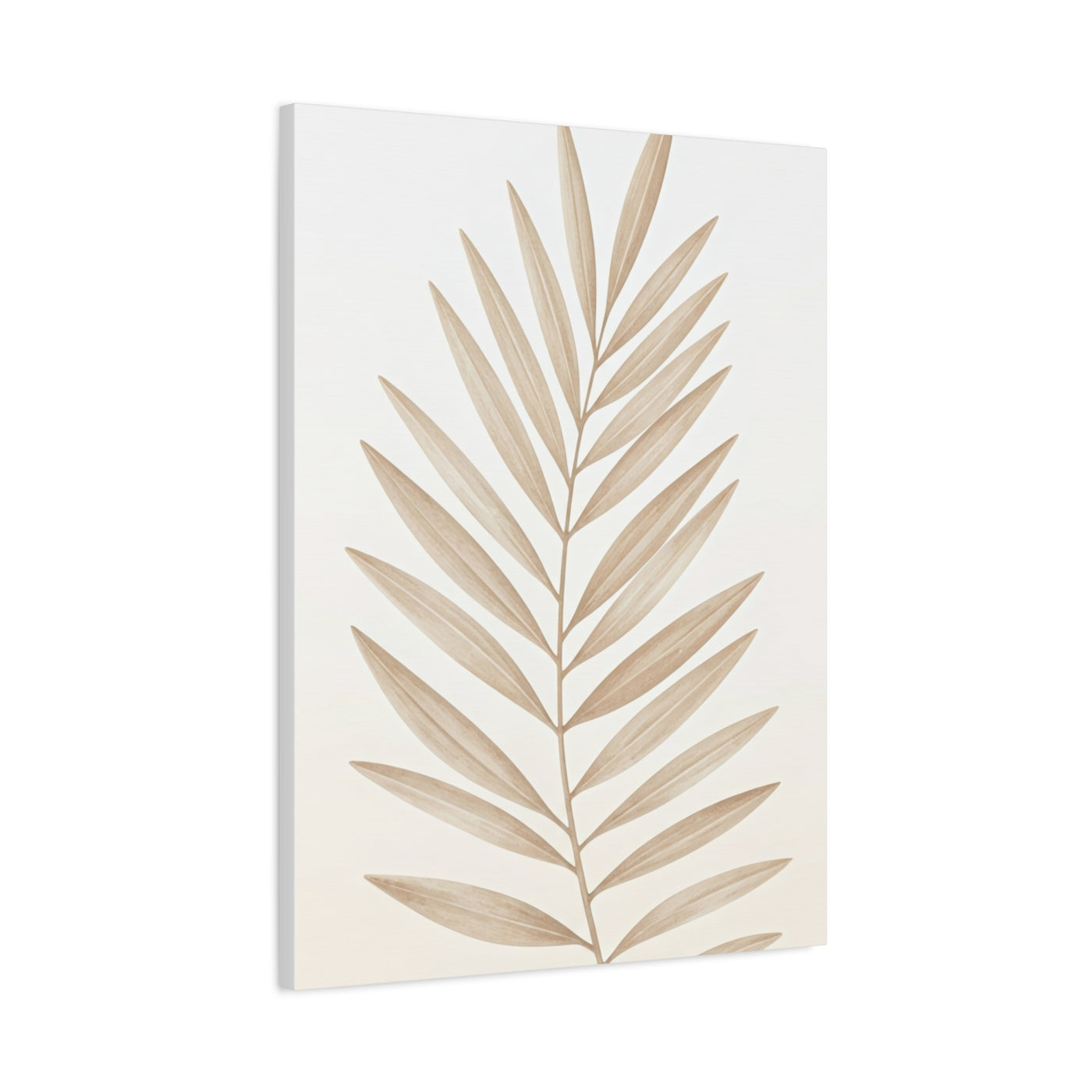 Neutral Palm Silhouette Wall Art & Canvas Prints