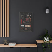Michael Jordan Championship Memorabilia Sports Wall Art & Canvas Print