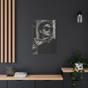 High-Fashion Sunglasses Portrait Wall Art & Canvas Print