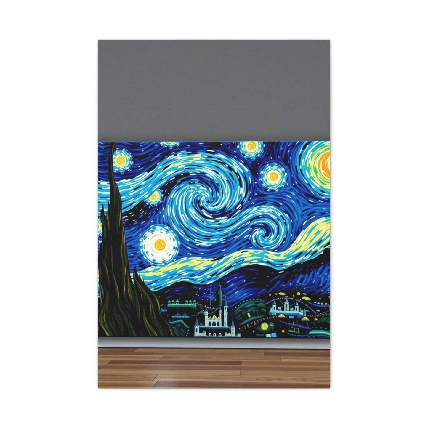 Supreme The Starry Night Canvas Art Beautiful Collection Wall Art & Canvas Print