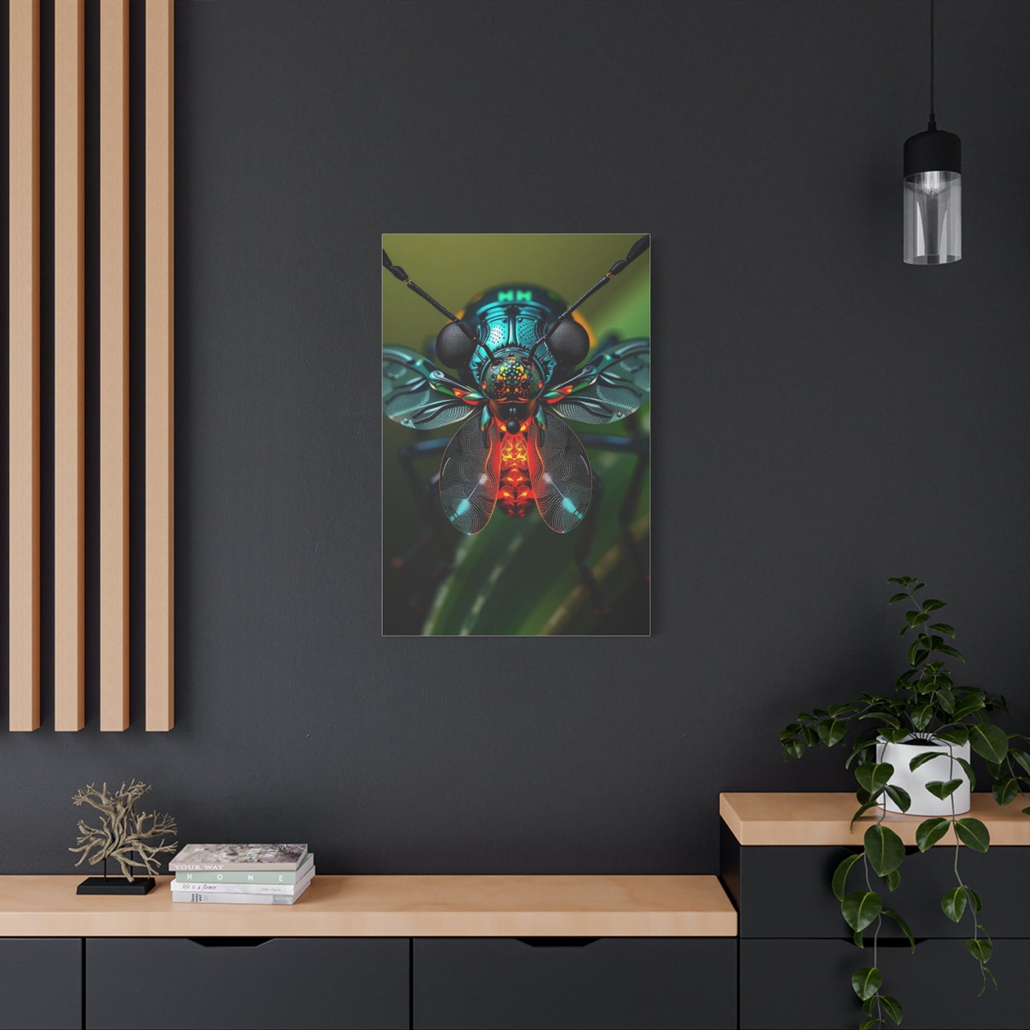 Firefly (Lighting Bug) Art Supreme Canvas Wall Art & Canvas Print