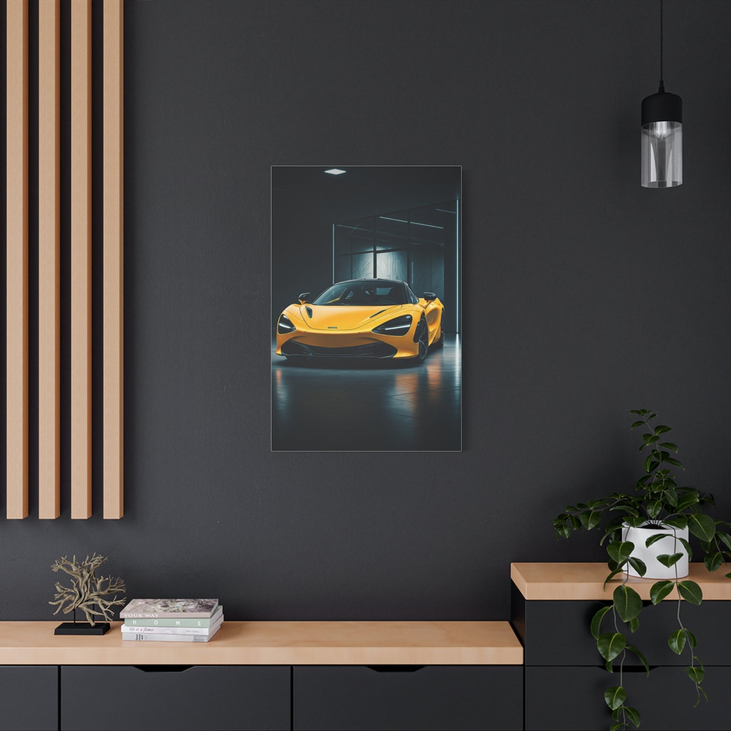 McLaren 720S Private Showroom Wall Art & Canvas Prints