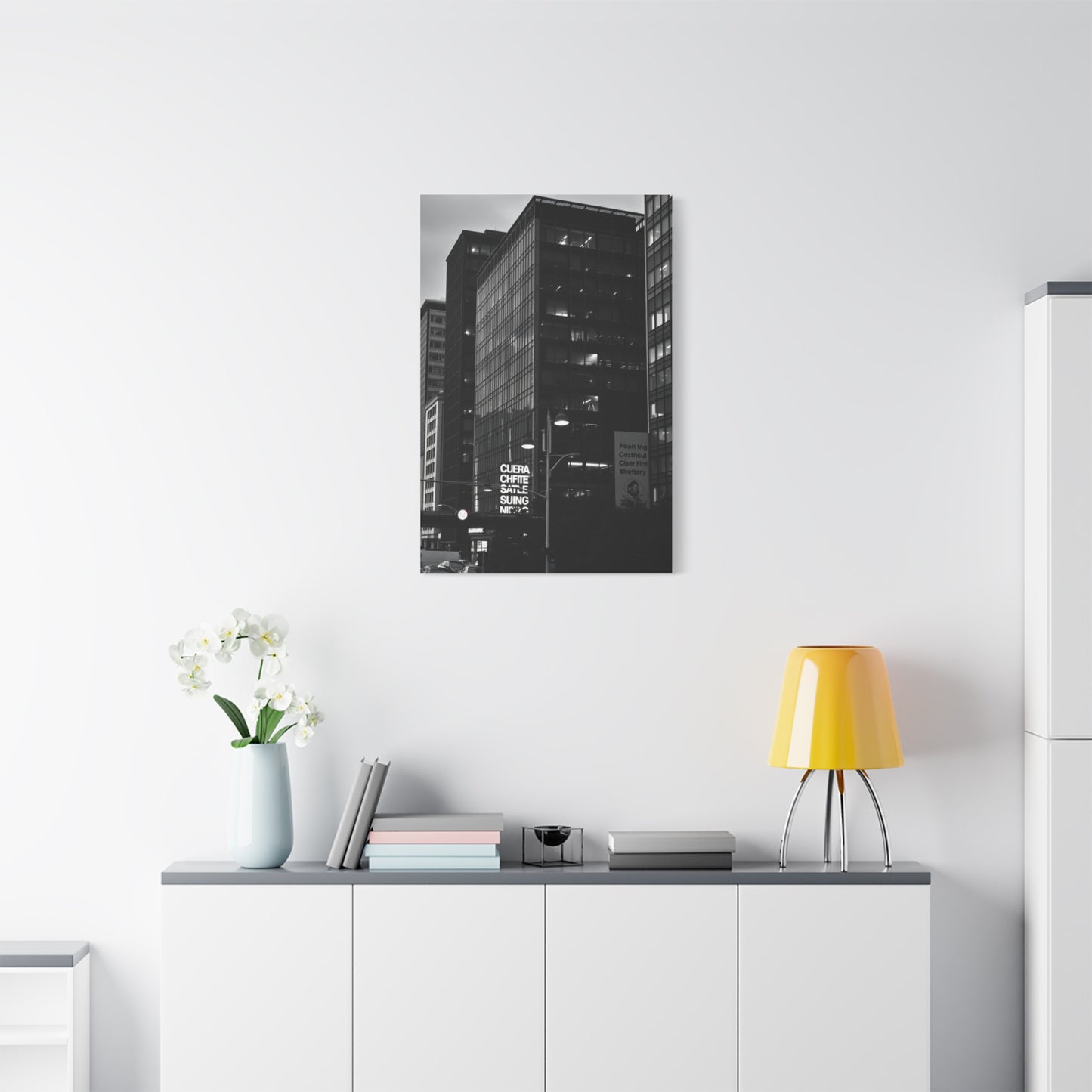 Elite Black & White Cityscapes Art Vision Wall Art & Canvas Print