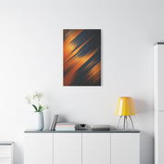 Warm Motion Streaks Abstract Wall Art & Canvas Prints