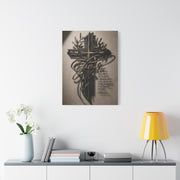 Grace Cross Metal Scripture Wall Art & Canvas Print