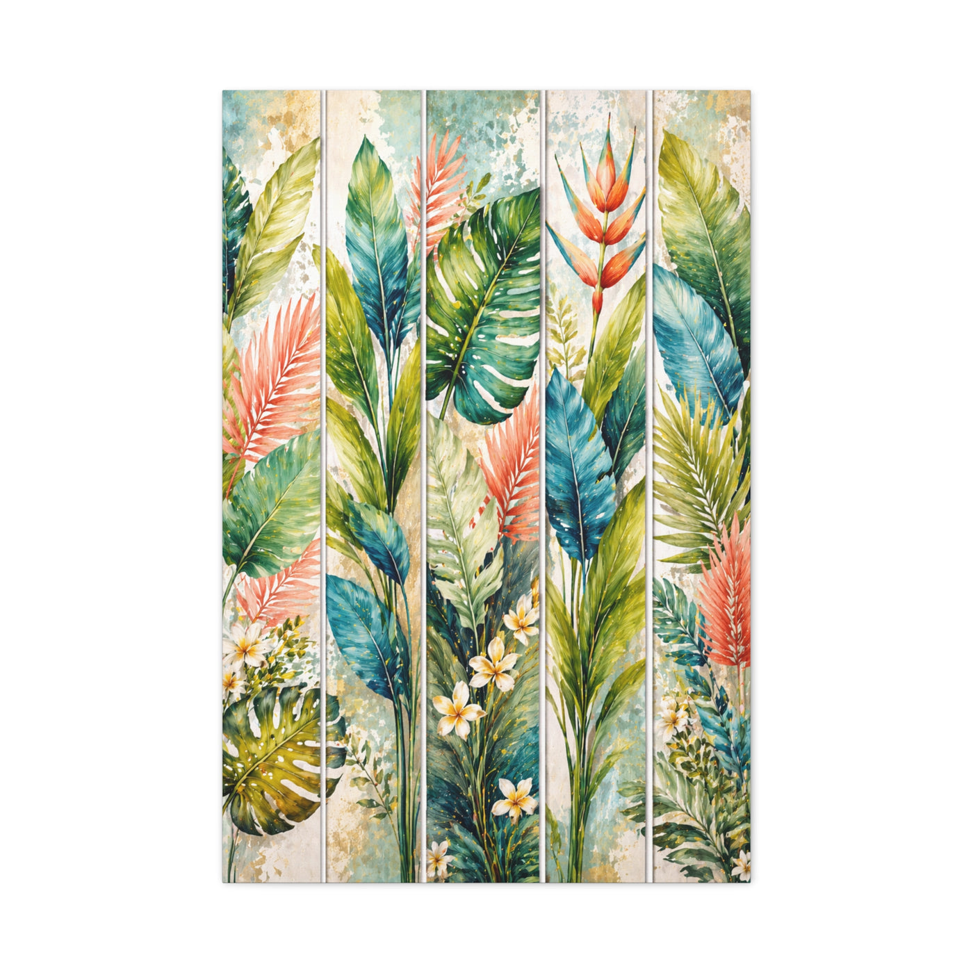 Oversized Tropical Botanical Panel Series Wall Art & Canvas Print