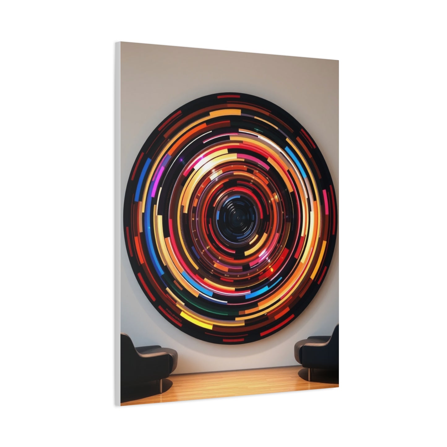Supreme Circular Abstract Art Beautiful Collection Wall Art & Canvas Print