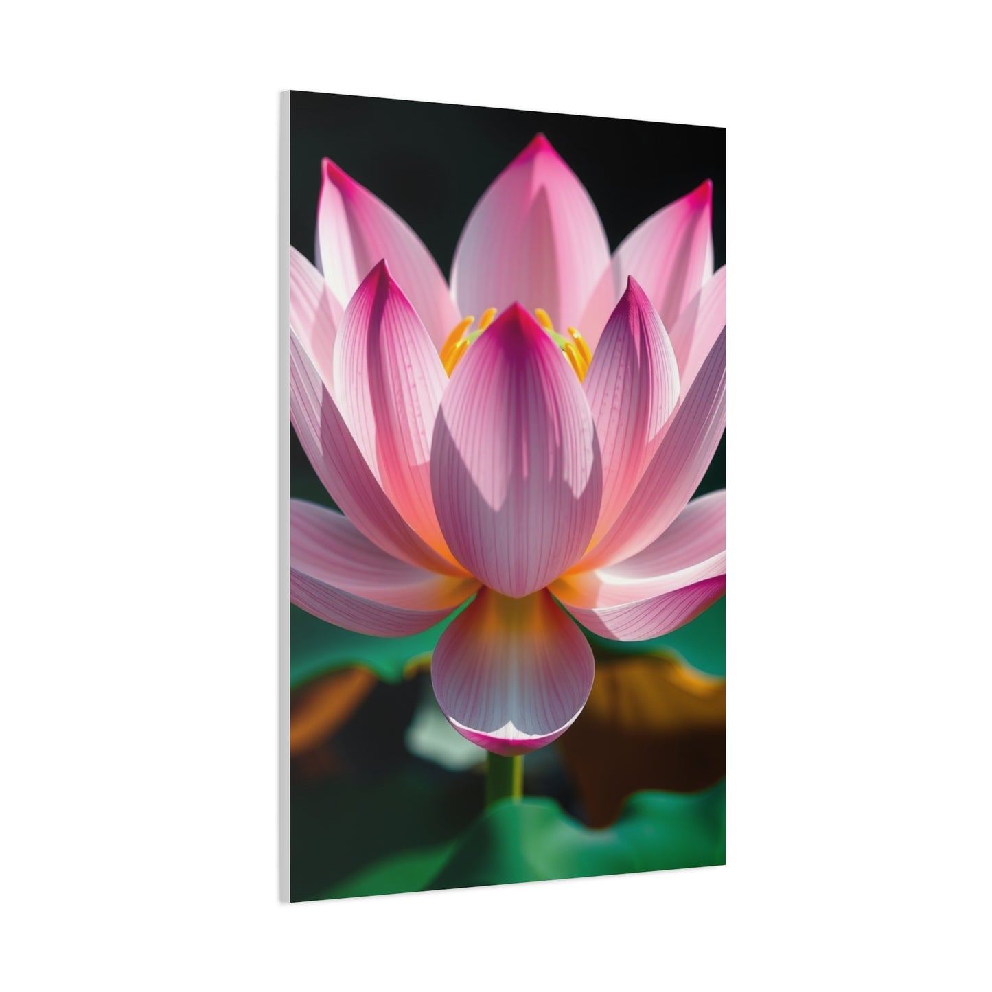 Gilded Tranquility Flora wall art & canvas print
