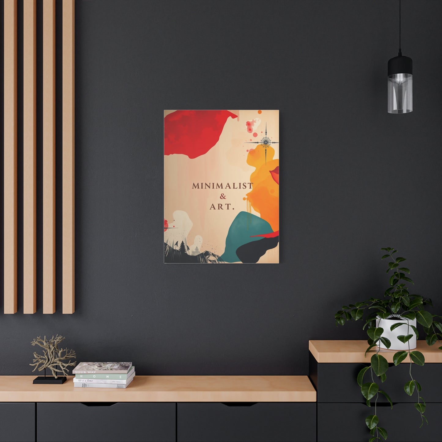 Serene Essence Canvas