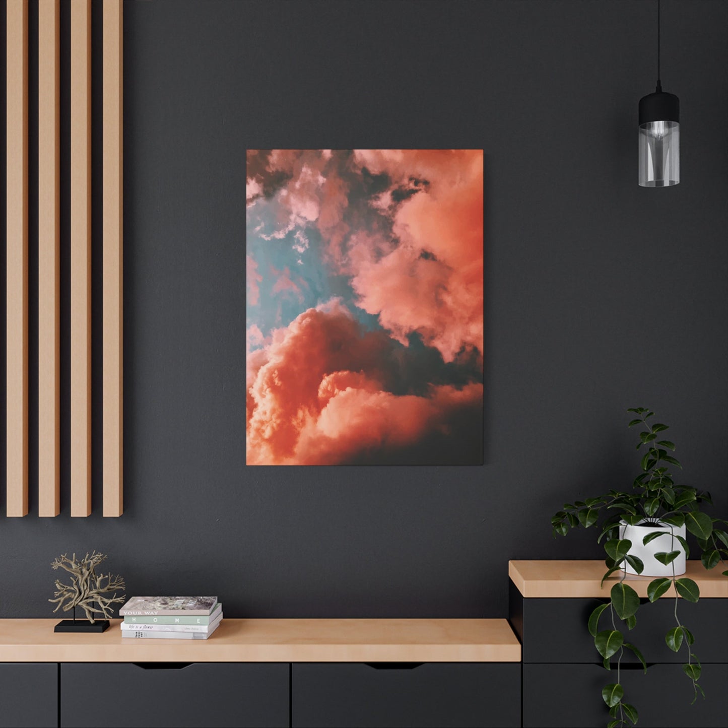 Red Clouds Wall Art & Canvas Prints