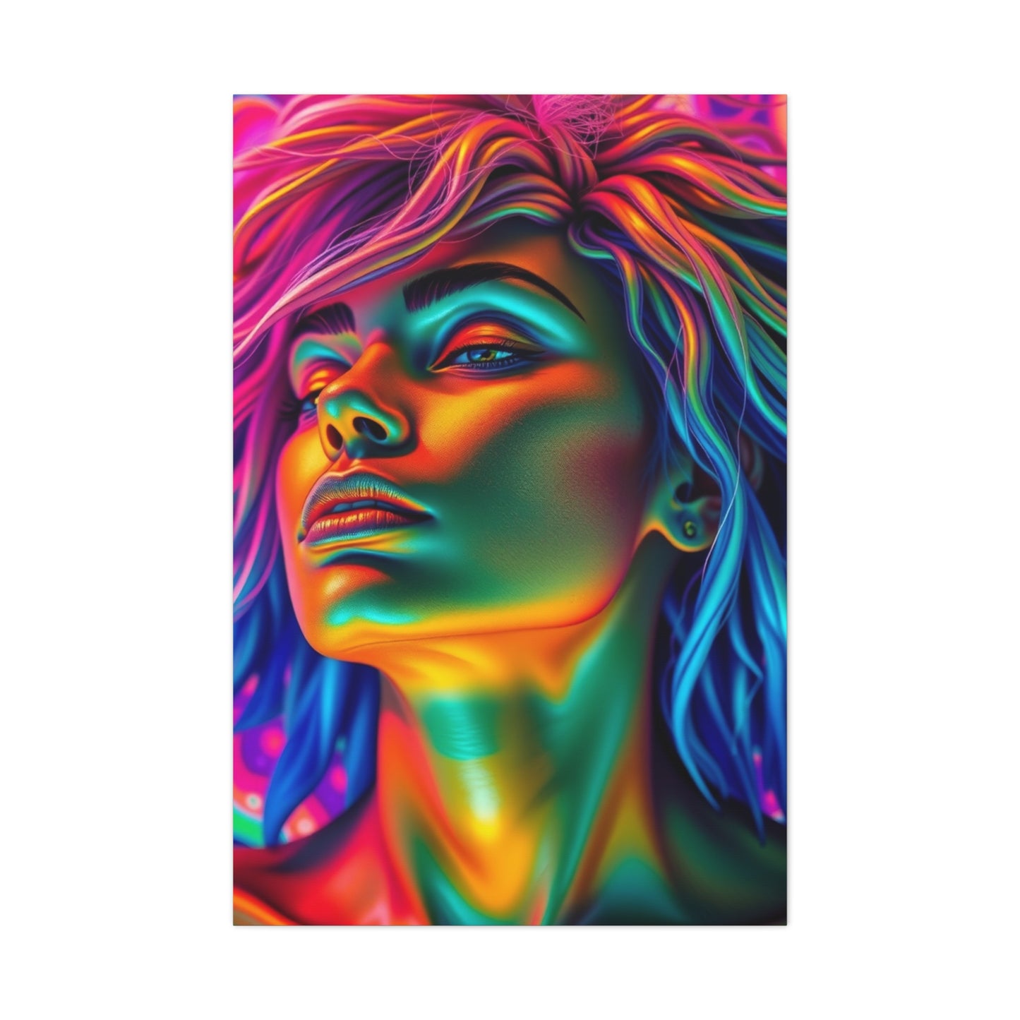 Chroma Symphony Canvas Wall Art & Canvas Print