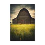 Weathered Barn in Tall Green Fields Wall Art & Canvas Prints