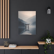 Zen Torii Reflection Wall Art & Canvas Print