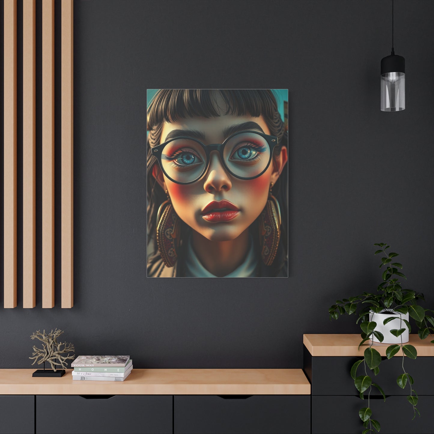 Avant-Garde Reverie Canvas wall art & canvas print