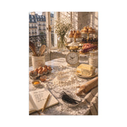 Parisian Marble Pastry Station Wall Art & Canvas Print