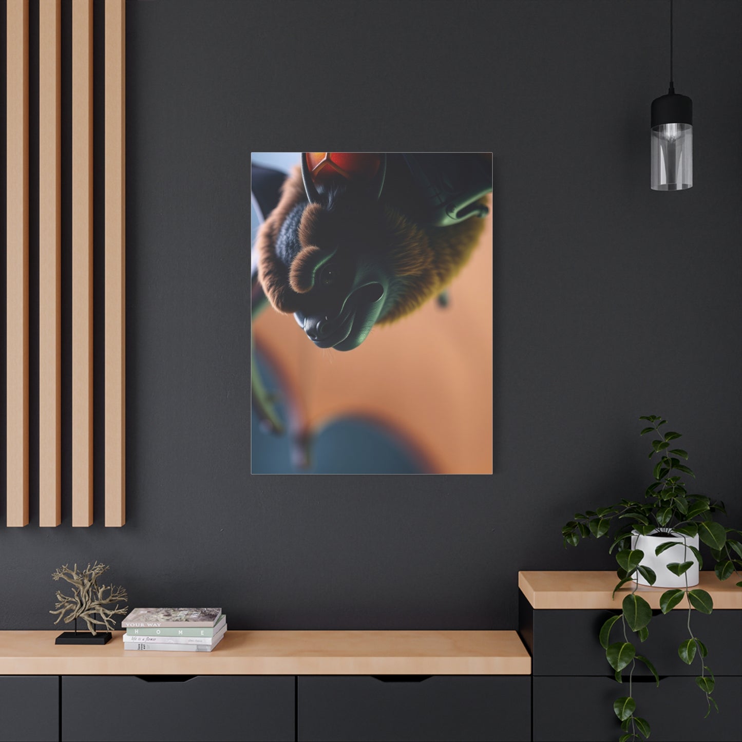 Bat Art Supreme Gallery Wall Art & Canvas Print