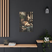Rustic Bread and Olive Oil Still Life Wall Art & Canvas Print
