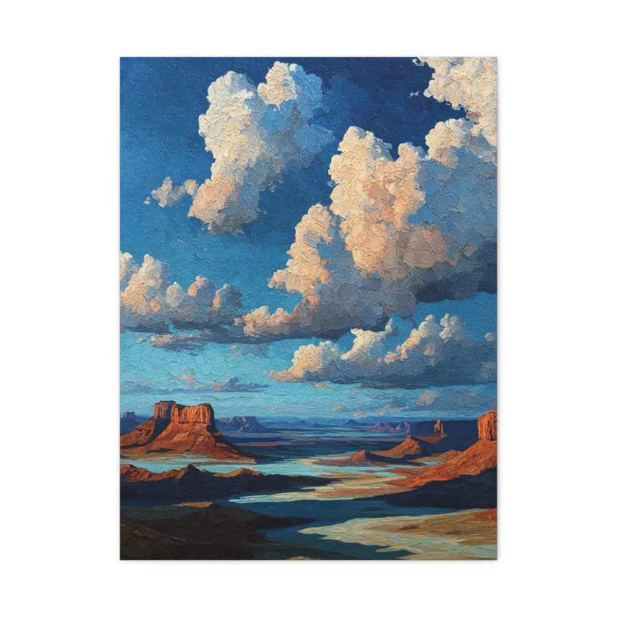 Grand Canyon Sky Vista Landscape Wall Art & Canvas Print