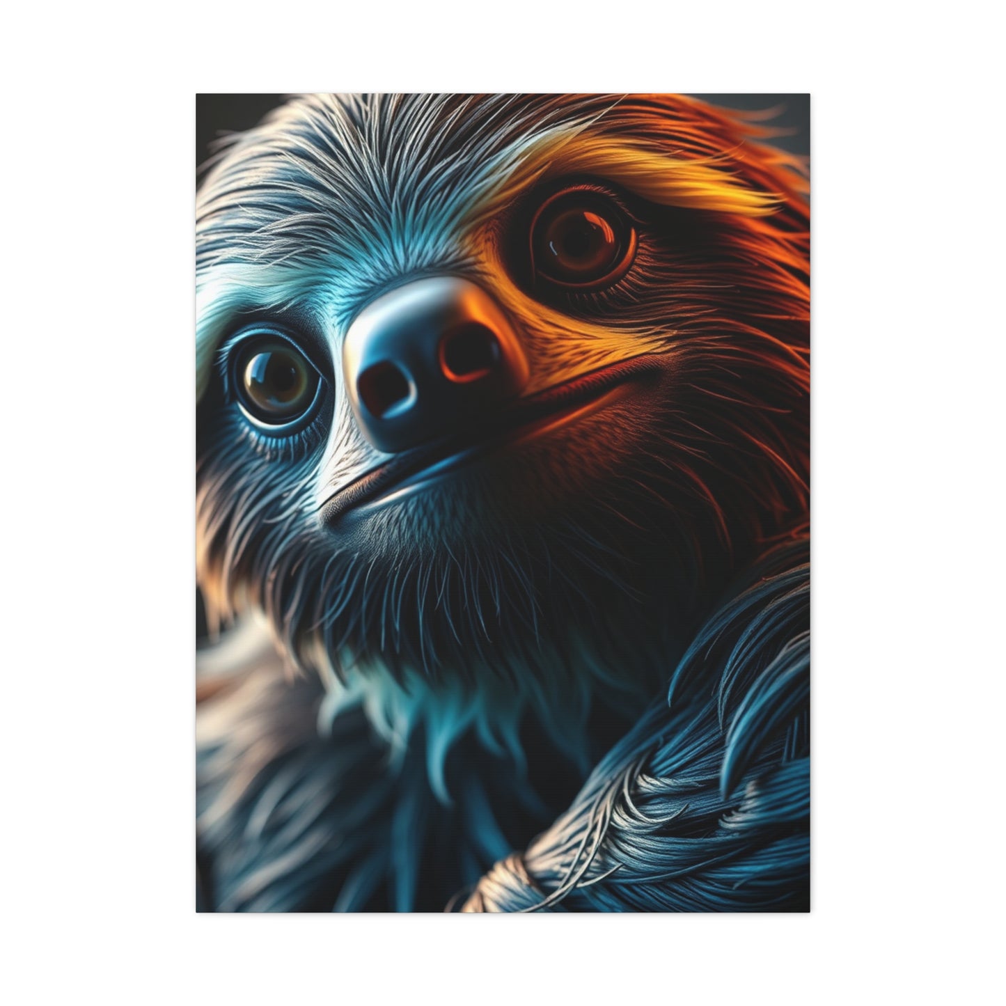 Vision Sloth Art Art Wall Art & Canvas Print