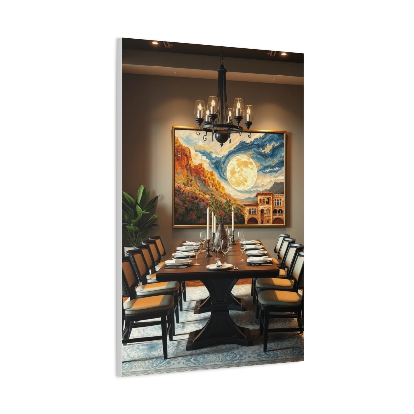 Luxurious Repast Art Piece Wall Art & Canvas Print