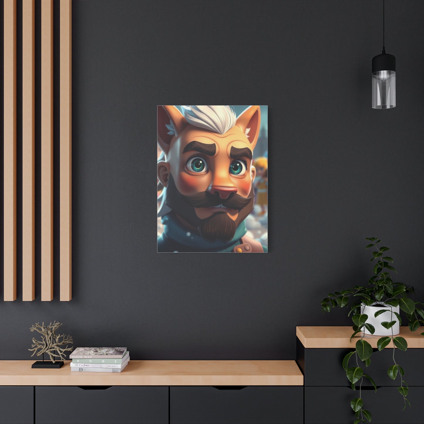 Animated Elegance Canvas Wall Art & Canvas Print