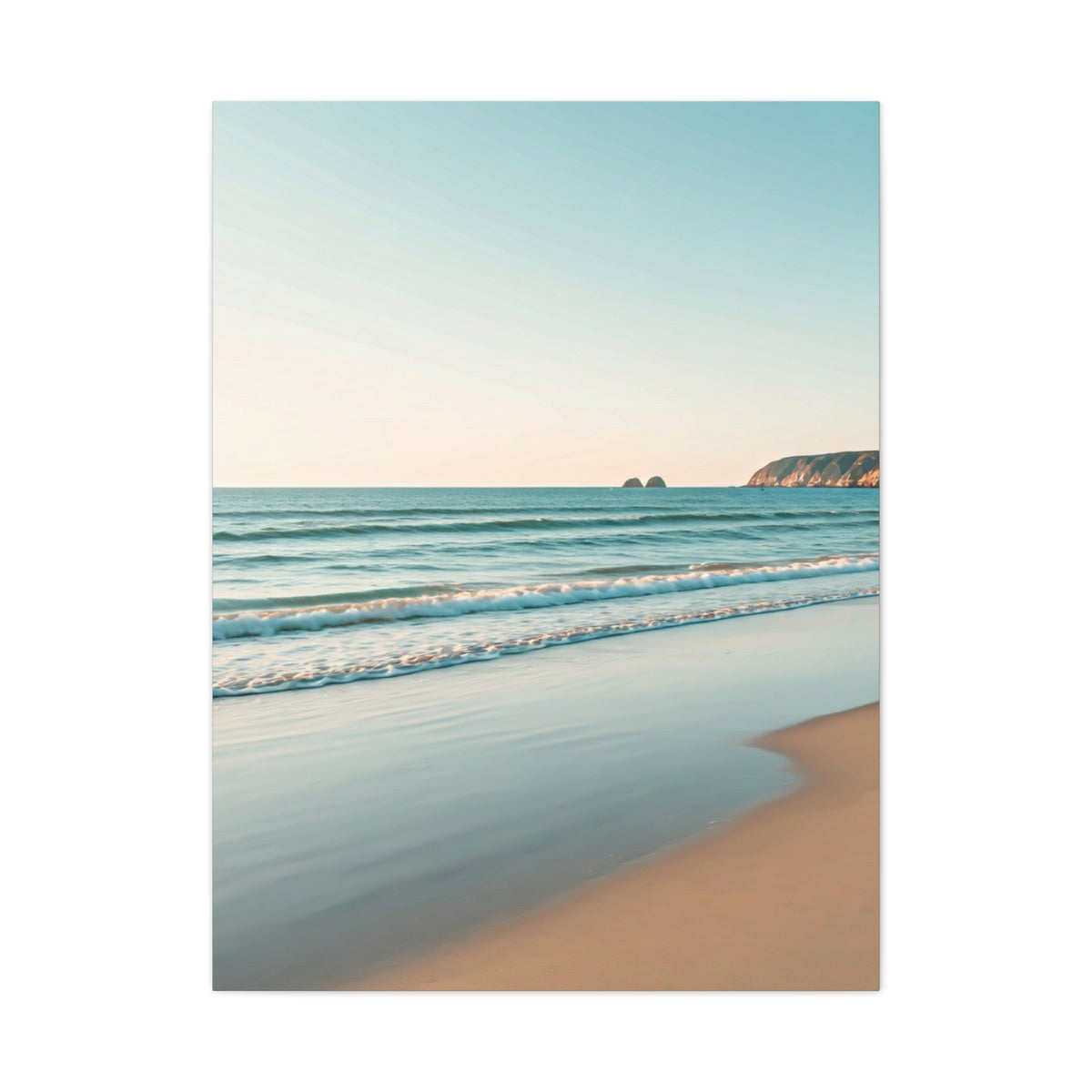 Serene Shoreline Escape Wall Art & Canvas Prints