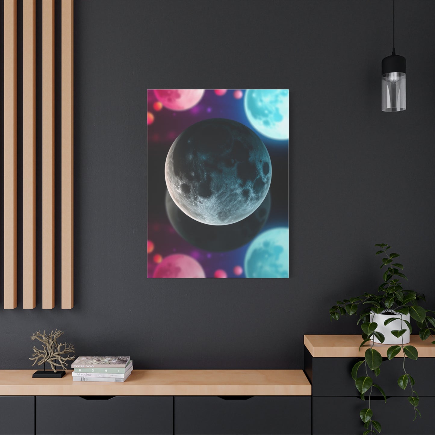 Lunar Luminescence Art Wall Art & Canvas Print