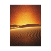 Golden Desert Mandala Horizon Wall Art & Canvas Prints