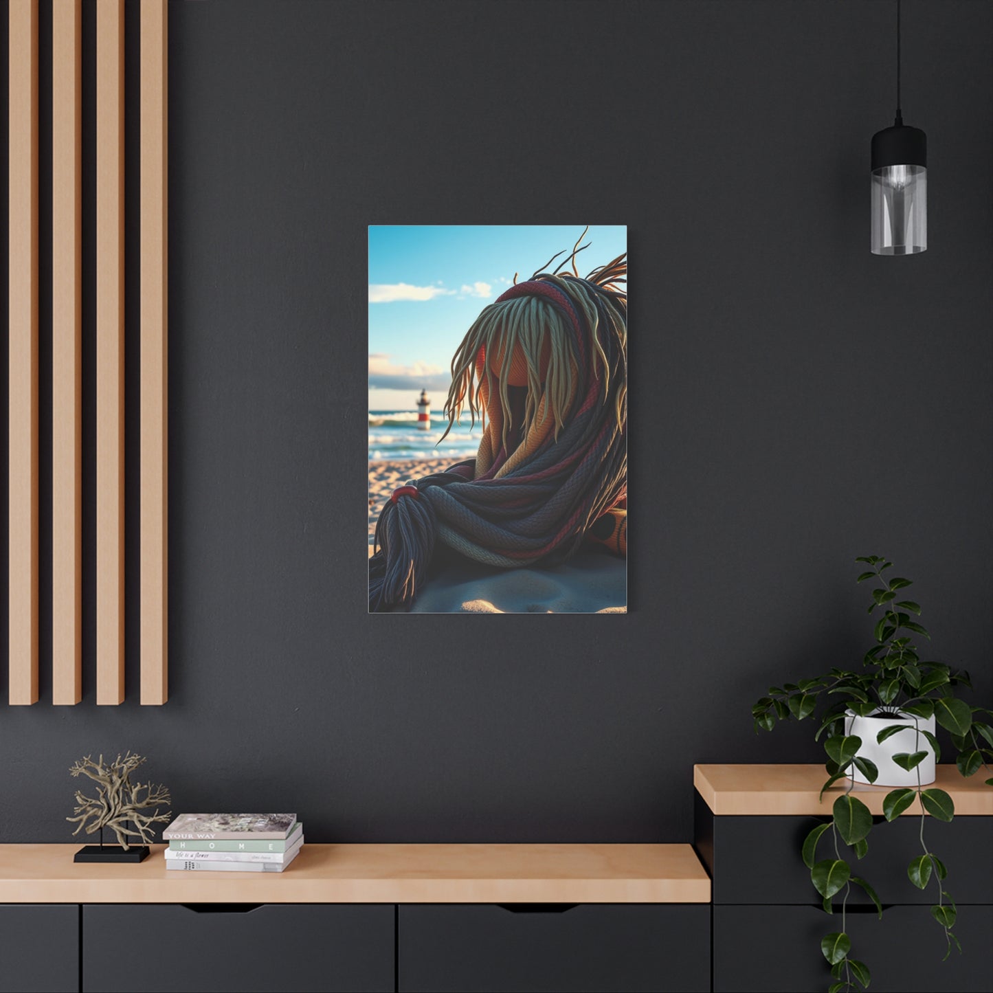 Azure Horizon Canvas Wall Art & Canvas Print