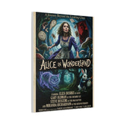 Alice in Wonderland Movie Poster Wall Art & Canvas Print
