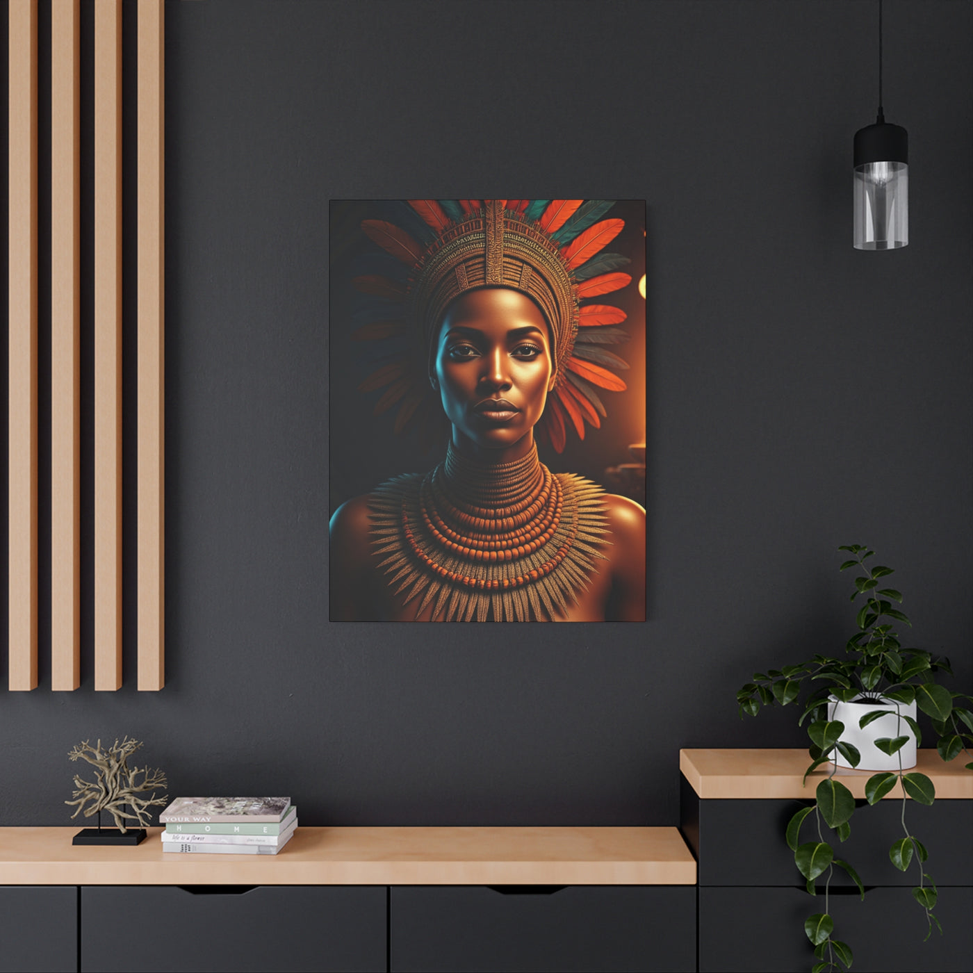 Sun Crowned Queen Wall Art & Canvas Prints