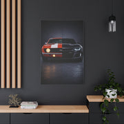 Chevrolet Camaro Split Classic SS vs Modern ZL1 Wall Art & Canvas Prints
