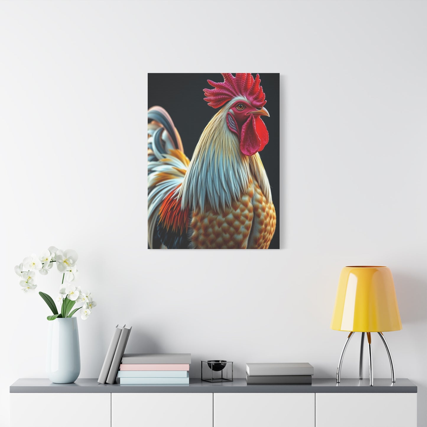 Chicken & Rooster Wall Art Supreme Gallery Wall Art & Canvas Print