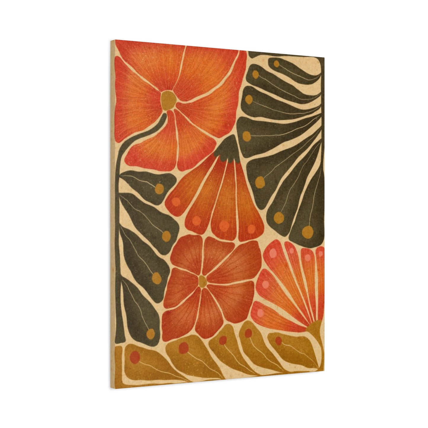 Colorful Flower Abstract Modernism Wall Art & Canvas Prints
