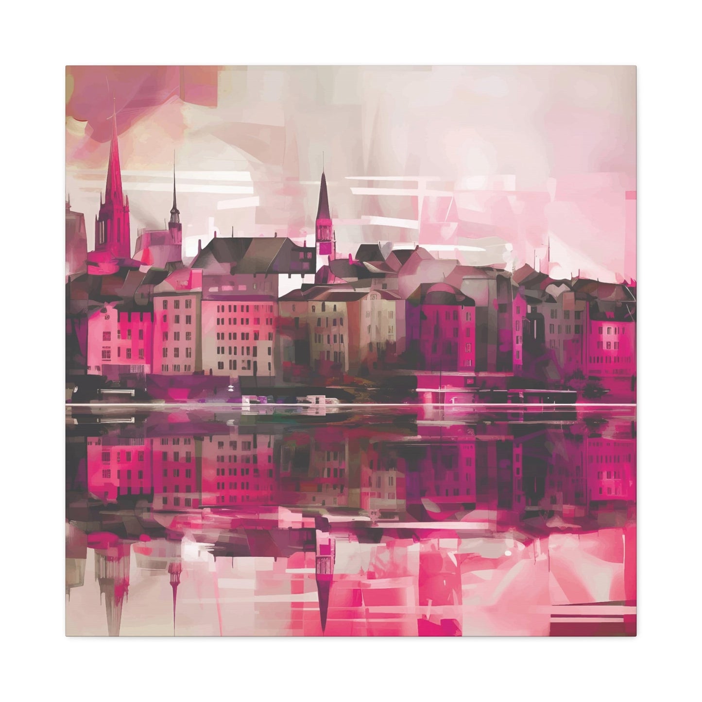 Abstract Cityscape Wall Art & Canvas Prints