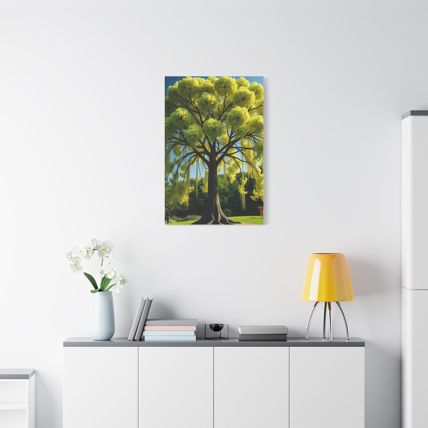 Supreme Art Ginkgo Tree Art Collection Wall Art & Canvas Print