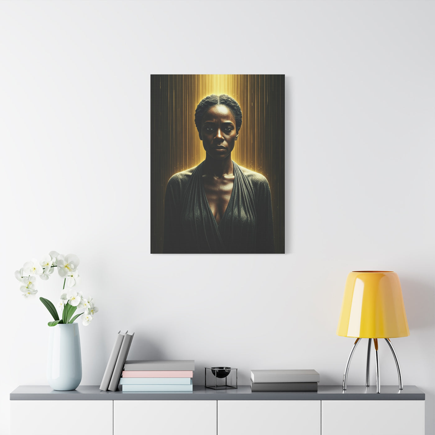 Crowned by Light Portrait Wall Art & Canvas Prints
