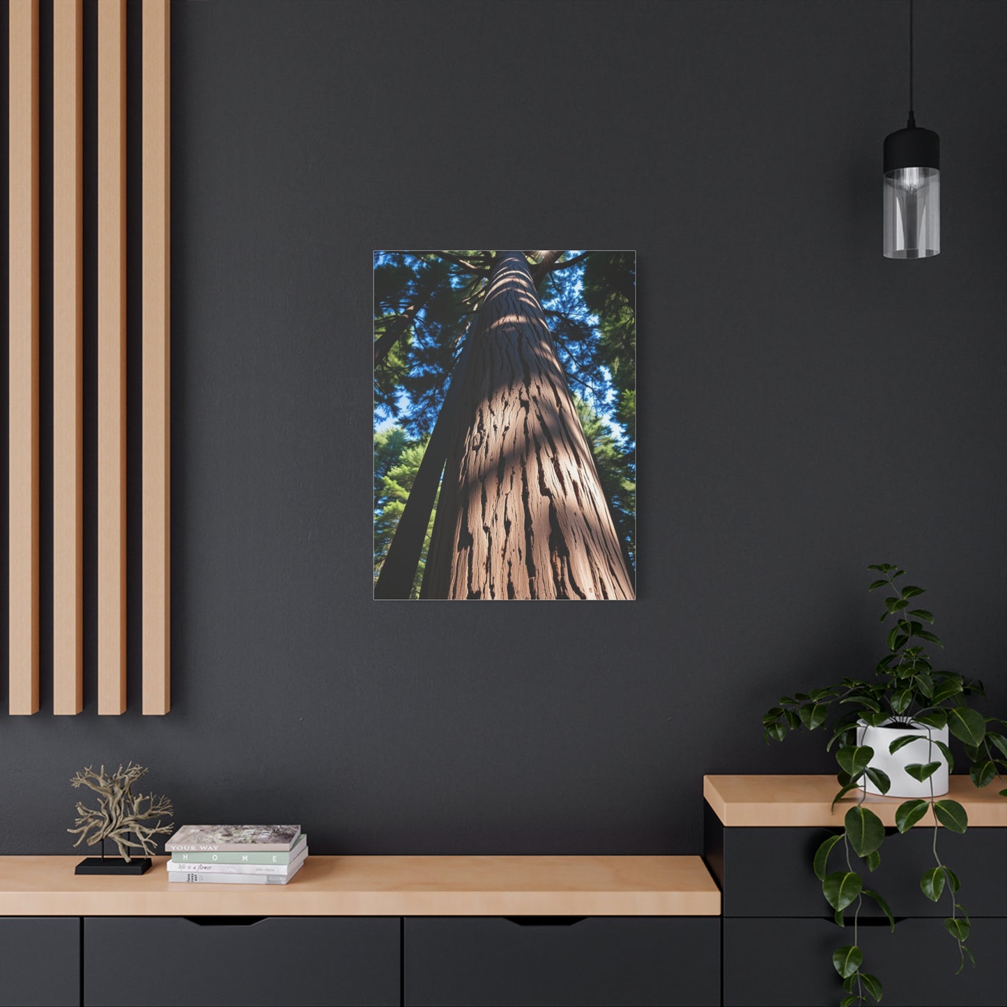 Redwood Tree Art Supreme Canvas Wall Art & Canvas Print