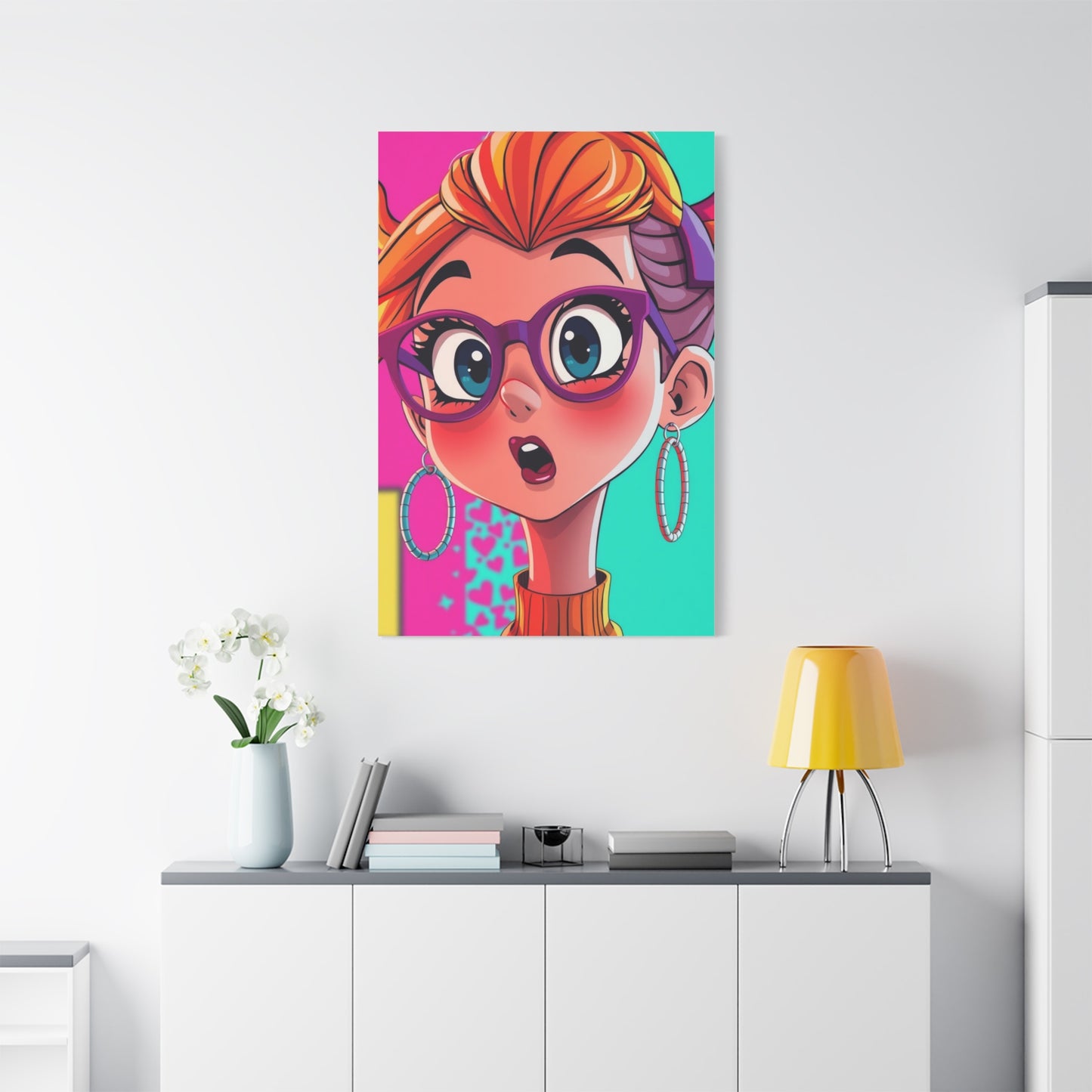 Glamorous Animation Essence Wall Art & Canvas Print